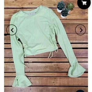 TEE RIBBED CROP